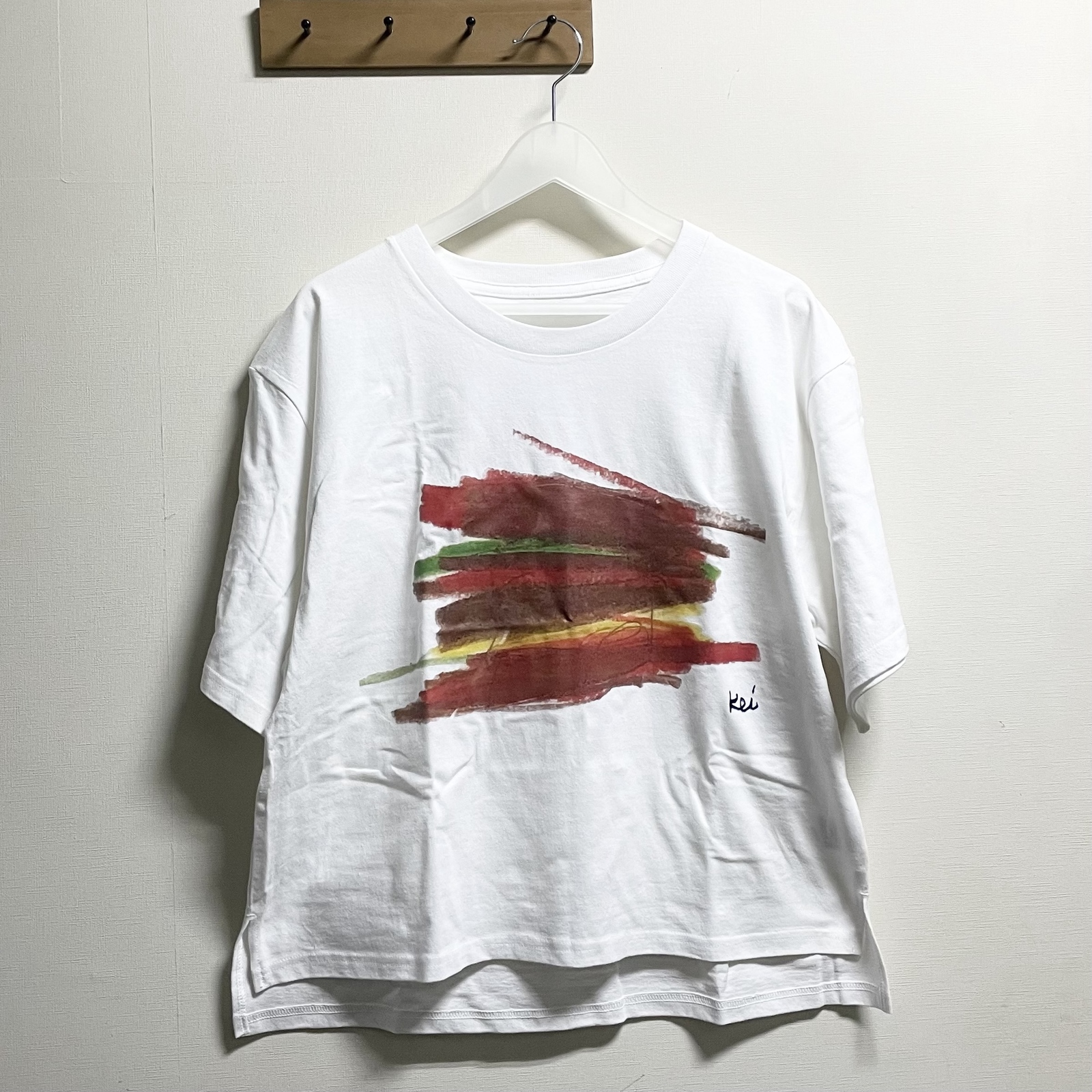 ウィメンズオーバーＴシャツ ハンバーガー Ｍサイズ(ワンサイズ)