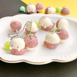【送料込】鈴カステラおばけと飴のボールチェーン