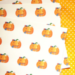 ネコさんとHalloween　ラッピングペーパーセット（ポストカード付）