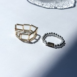 dual texture ring set
