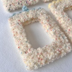 ♢受注製作♢カラフルふわもこトレカケース　🩵light blue