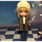ブライスのアウトフィット（コーデュロイのコート）