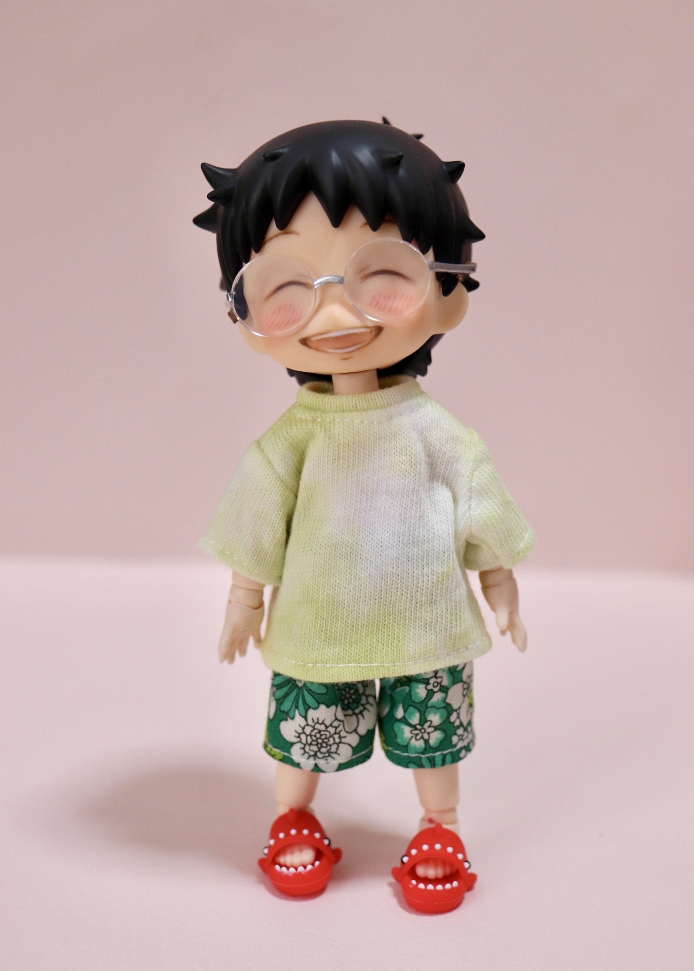 シチリアの追憶」サイズ○半袖Ꭲシャツ （グレージュ）※後ろ開き