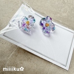 ‪✿お花ピアス‪✿