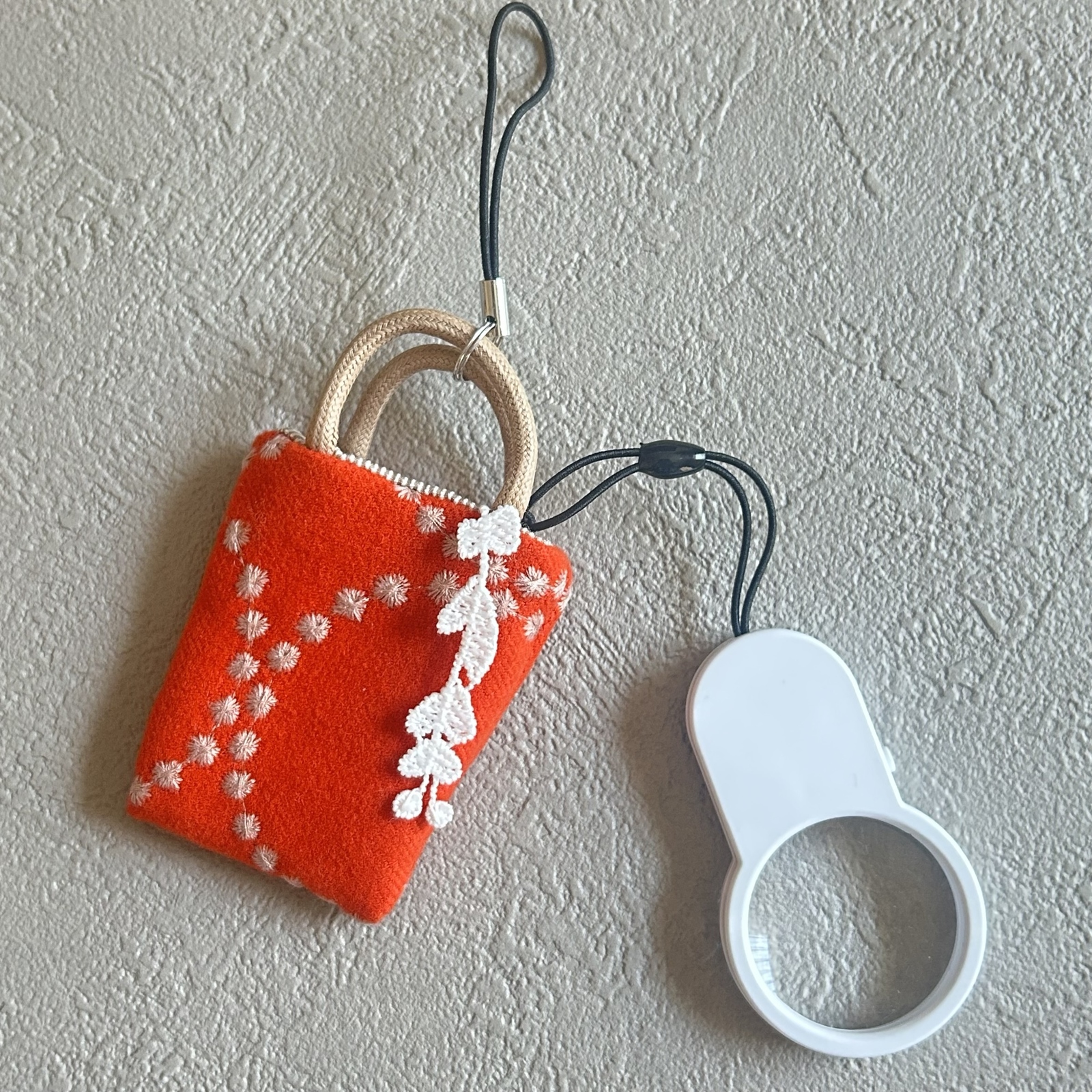 ♡mamerin ♪様限定☆ハンドメイド☆ミナペルホネンバッグチャーム&ブローチ ♡mamerin ♪様限定☆ハンドメイド☆ミナペルホネンバッグ
