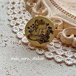Tea Party☕️🫖✤　シーリングスタンプヘッド　2.5cm