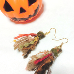 ハロウィン🎃タッセルピアス