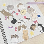 おうちの猫ちゃん🐈フレークシール 🌷