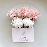 ふんわりピンクホワイトシルバー かすみ草 アジサイ 5本セット 七五三 発表会 卒業式 前撮り ウエディング 浴衣 和装 洋装