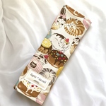 シートベルトカバー　車用　リバーシブル　猫柄　アイス柄　ハートキルト