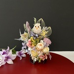 敬老の日お祝いやお誕生日プレゼント♡ミニアレンジ「受注制作」