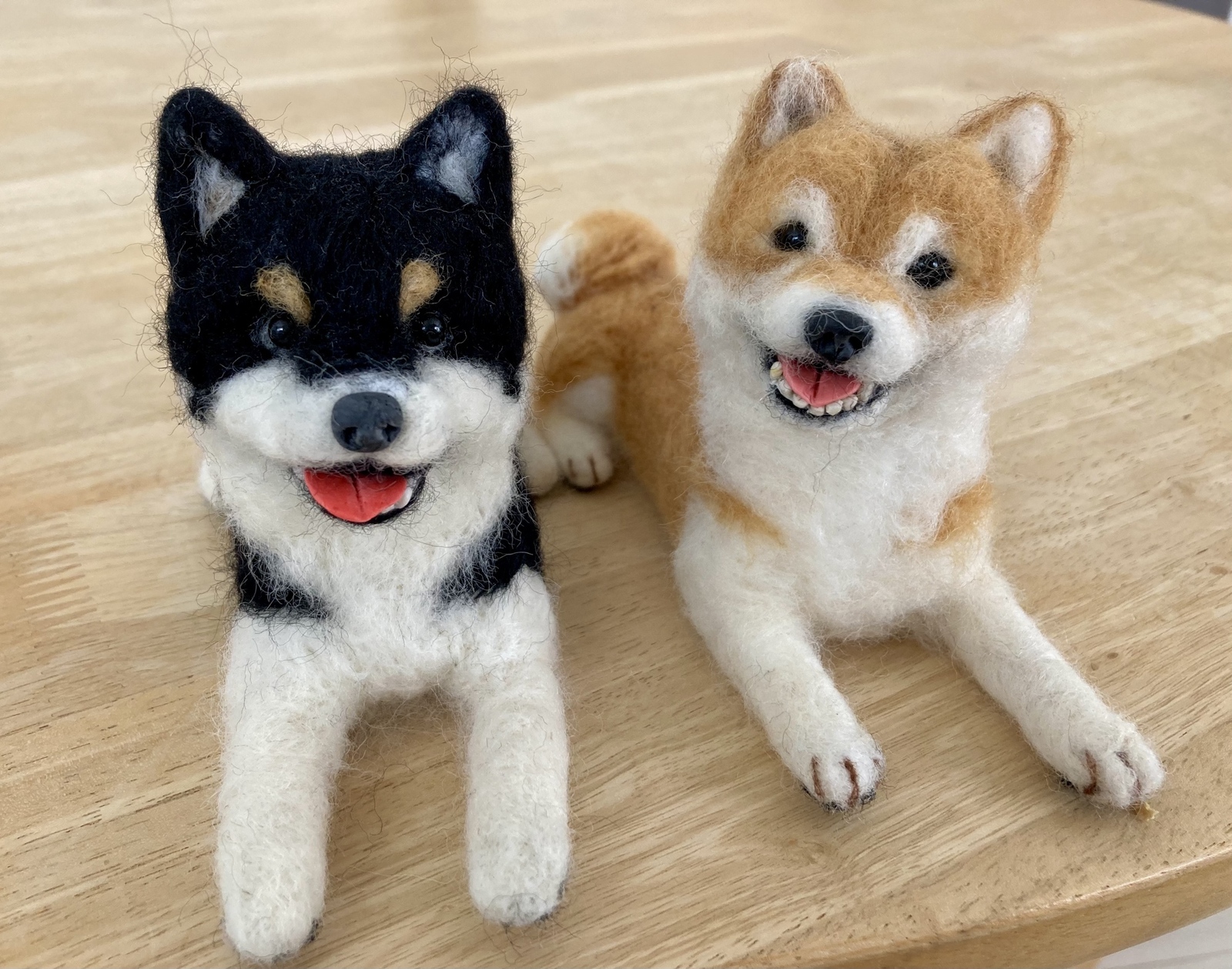 羊毛フェルト 犬 トイプードル 黒 - TOTOKAKA1'S GALLERY