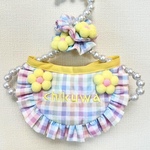 3D flower bib💐💛YELLOW