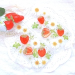 早め発送♡いちごばたけ♡スマホケース♡押し花スマホケース♡いちごスマホケース♡いちごiPhoneケース♡huawei GALAXYケース♡GALAXY AQUOS Google