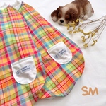 【SM】チェック柄のひんやりお洋服(半袖)