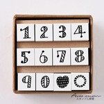 Petit Numbers Stamp　ぷちナンバーすたんぷ   YSJ-01