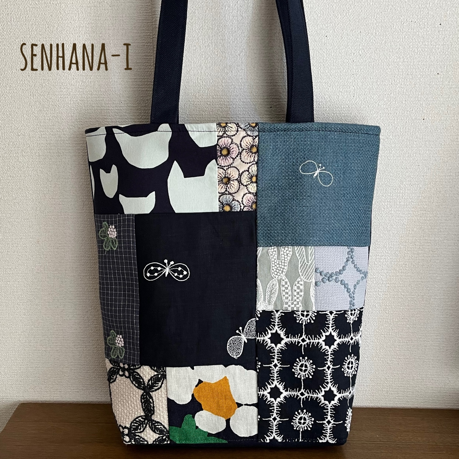 感謝価格　サコッシュ　トートバッグ　パッチワーク　ハンドメイド 5d813311cb62cd40e78dafcc039729