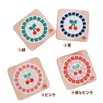 🍒選べる4色🍒タイルコースター