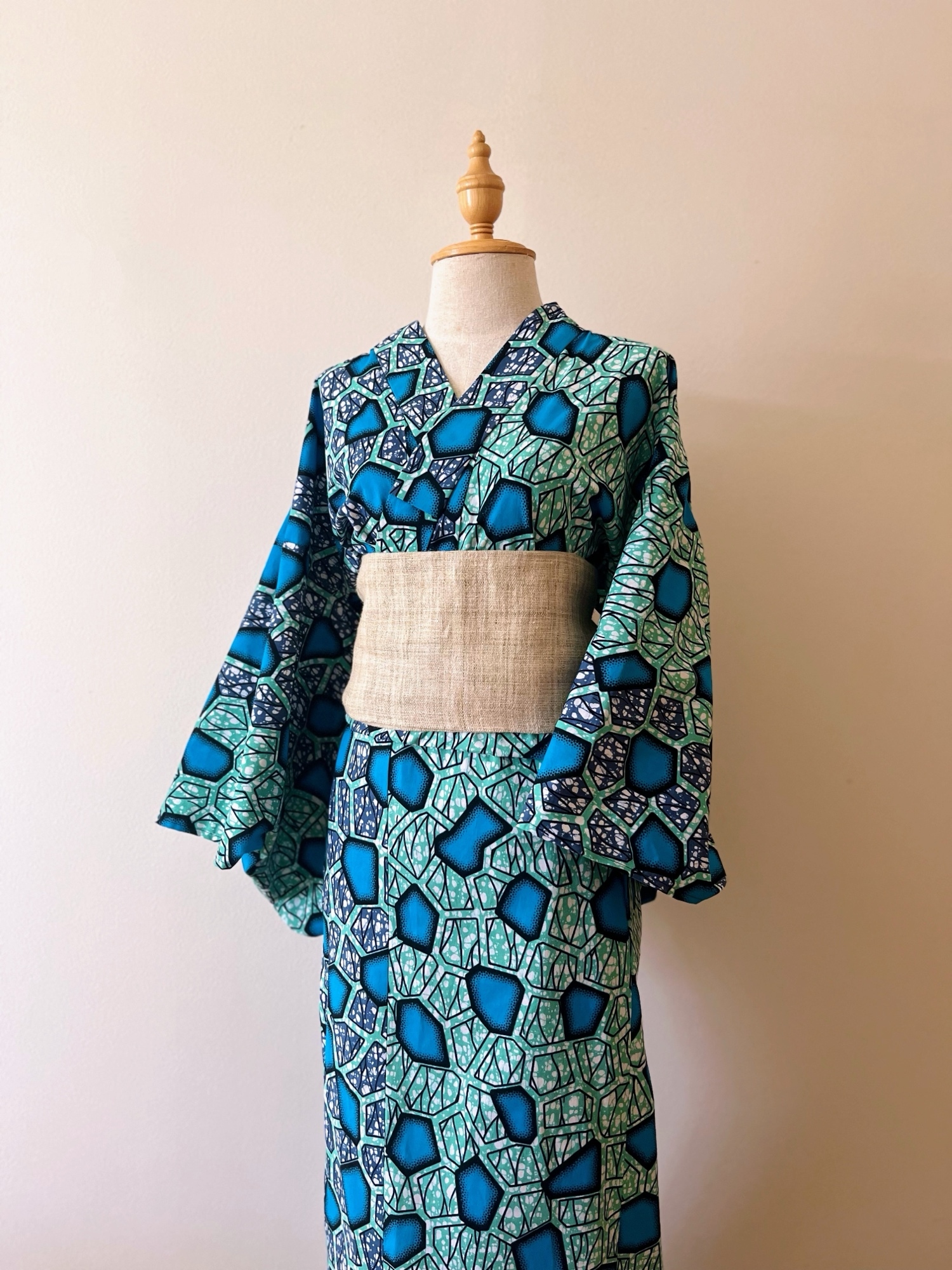 アフリカ布 浴衣 【234】 - t.style's GALLERY | minne byGMO