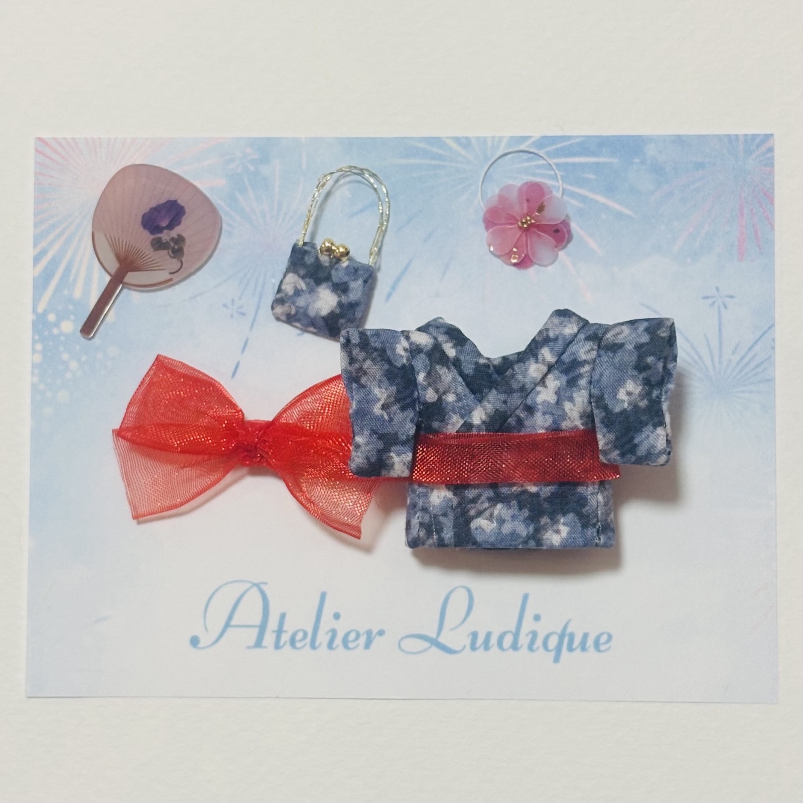 リカちゃん用ピアス&ネックレス2点セット - Atelier Ludique
