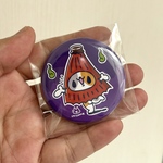 57mm缶バッジからかさにゃんこ