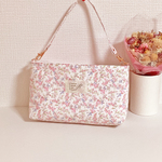 リバティ　ふわもこバッグインバッグNew☆彡　ムーンモス　キャンディピンク