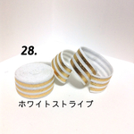 ヘアタイ素材♡高品質ストレッチリボン　1mカット　 #28
