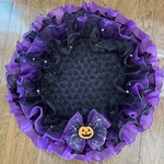 カフェマット🎃ハロウィン🎃直径51㎝（フリル含）