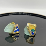 九谷焼イヤリング｜金継ぎ×Kintsugi｜能登地震リメイクアクセサリー
