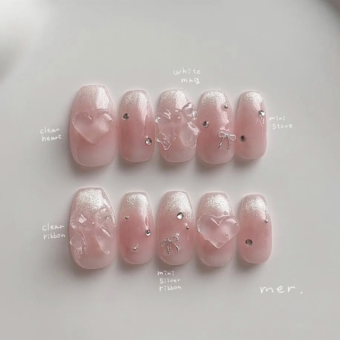 マグネットフレンチ - ネイルチップの人気通販 | minne byGMO