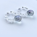 Beads drop earcuff ( Galaxy drop ) 【両耳用】