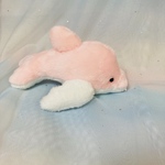 天使イルカ🐬　ピンク　①