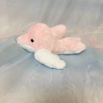 天使イルカ🐬　ピンク　反りタイプ①