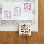 【ラバースタンプ】Diary