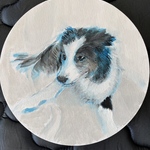 犬の似顔絵