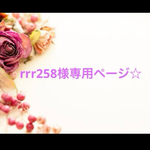 rrr258様専用ページ☆