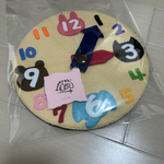 かわいいフェルト時計　No.16