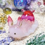 Uo648［メンダコ］宇宙を宿すガラスのウミウシ