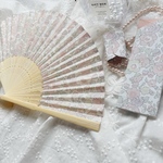 ✨レア生地再販ラスト1点✨【リバティ柄】:ベッツィファブリックde扇子 (完成品)