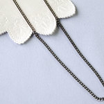 ネックレスチェーン　シルバー　60cm
