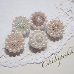 キラキラ刺繍ヘアゴム【お子様用】