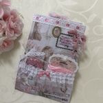 ローデットペーパーバッグ　girl  コラージュ素材入り♡