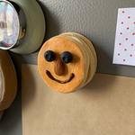 【ブルーベリーアーモンド】３段ホットケーキのマグネット