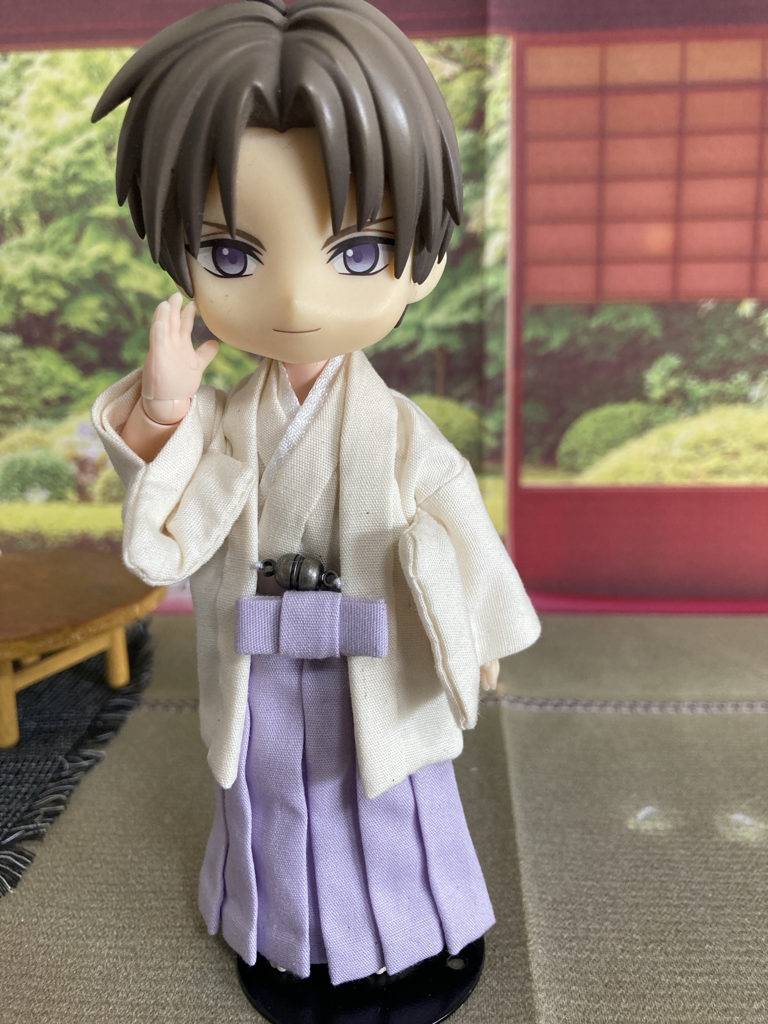 ねんどろいどどーるサイズ 着物 羽織袴 c7. - いおりん工房