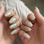 ❤︎♡ﾋﾞｽﾀﾁｵとﾊﾞﾆﾗ♡❤︎ｱｸｾｻﾘｰﾈｲﾙ／ﾆｭｱﾝｽﾈｲﾙ/ｸﾞﾘｰﾝ/春ネイル/