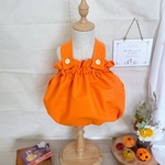 ハロウィン　かぼちゃ 帽子 ロンパース なりきり コスプレ ベビー キッズ