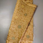 【古布】帯地　唐草紋柄　ドール着物サイズ 