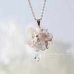 ~hanataba~  灯  ネックレス