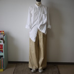【再販×22】チノのワイドパンツ