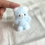 受注制作＊チビくまちゃん＊みずいろ